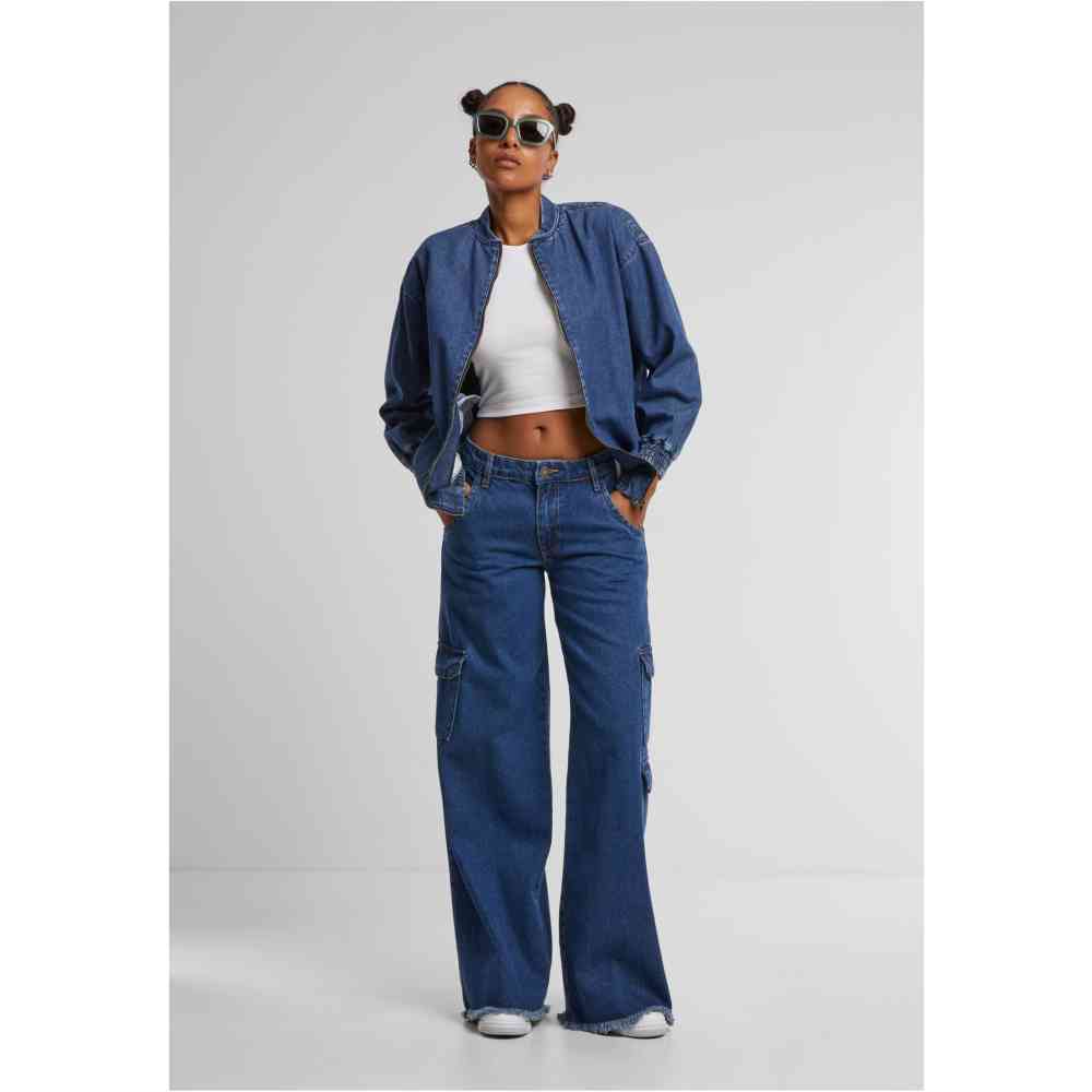 Urban Classics - Oversized Skater Jacket - Blue